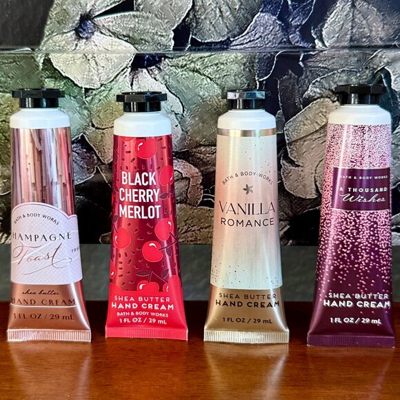 NEW 4-Pc Hand Cream 1oz each by Bath & Body Works - Picture 1 of 2